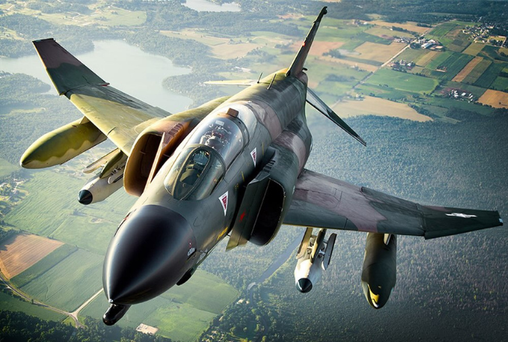 F-4 Phantom II in flight