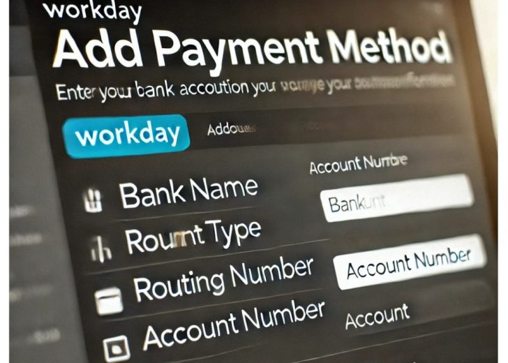 How to change direct deposit on Workday?